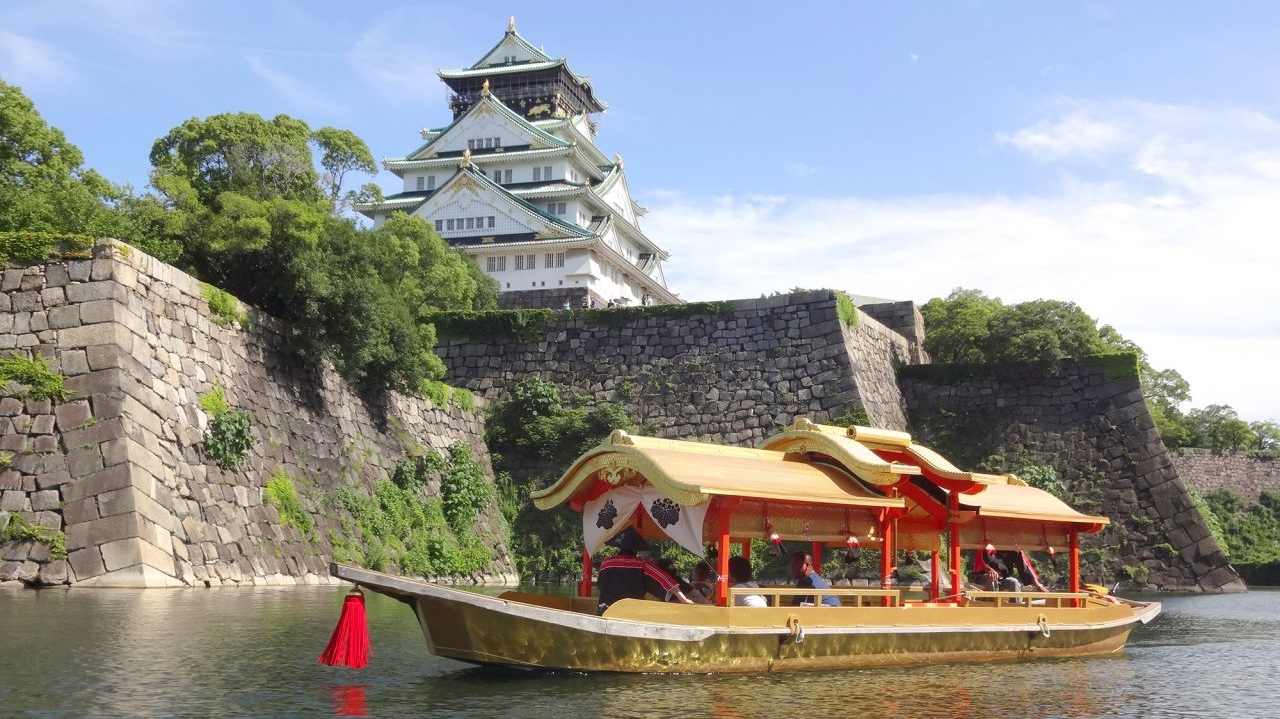 osaka castle boat tour