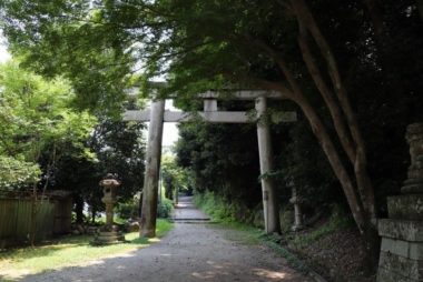 iwashimizu hachimangu torii gate
