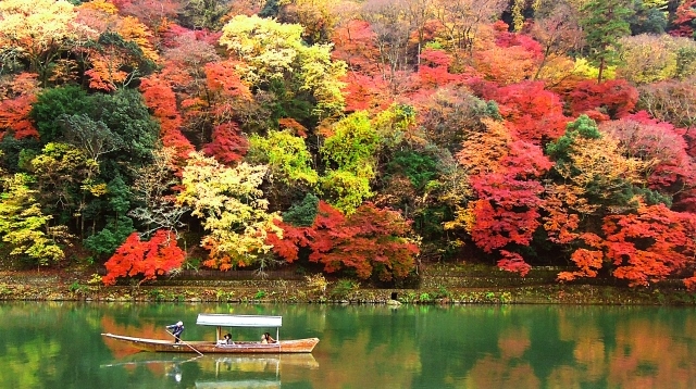 arashiyama autumn