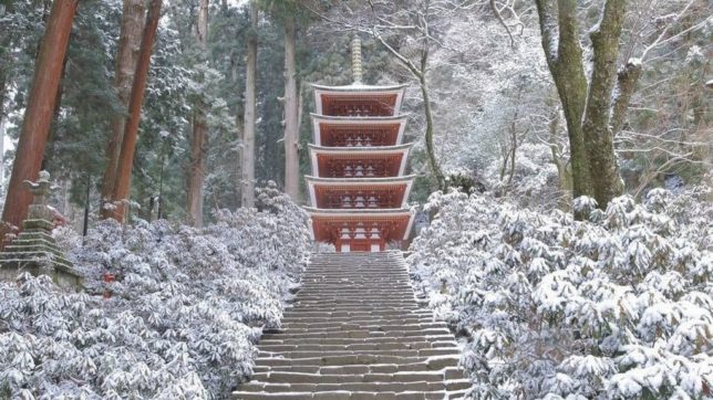 muro-ji snow